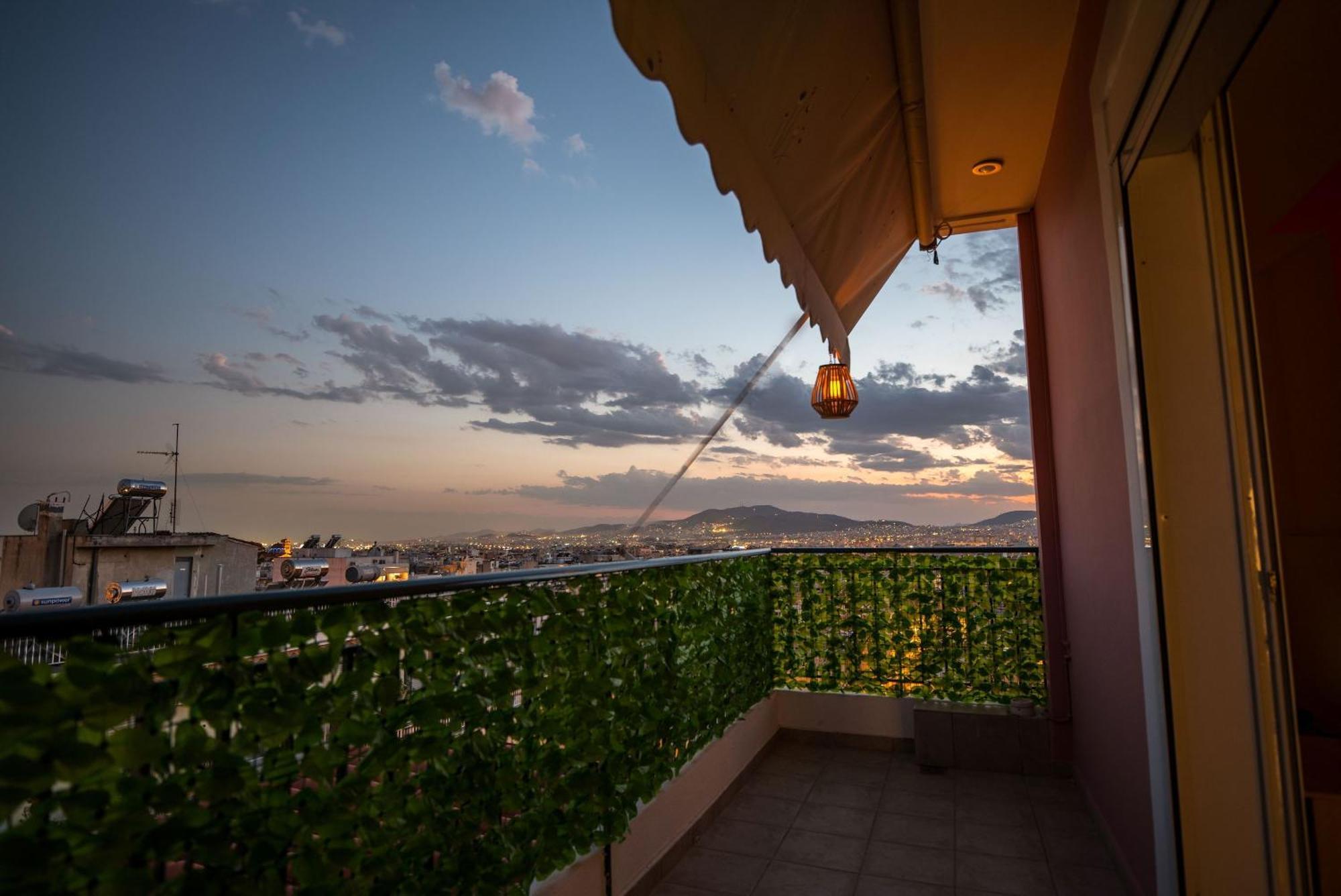 Athens & Acropolis View 7Th Floor Apartment Zewnętrze zdjęcie